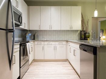 42 Wood cabinets with upgraded hardware package